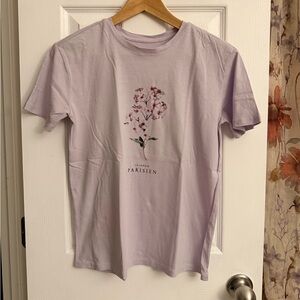 Lilac Graphic T-Shirt